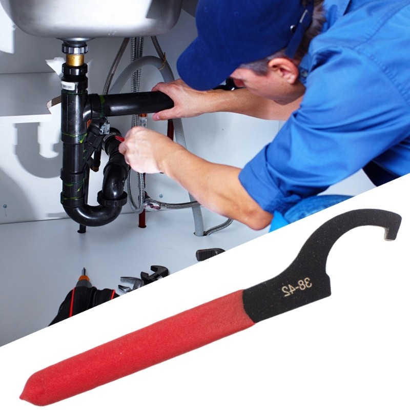 Precise Hook Wrench Tool Rusts Resistant Materials Smooth Operations Grip