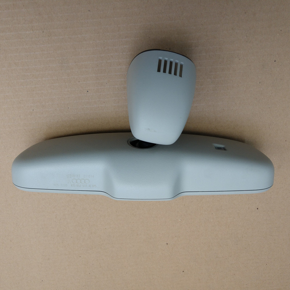2013-2016 Audi A6 A5 Rearview Mirror Light Gray Compass Auto Dim