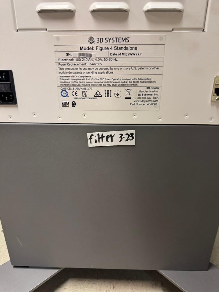 3D Systems Figure 4 Standalone 3D Printer DLP