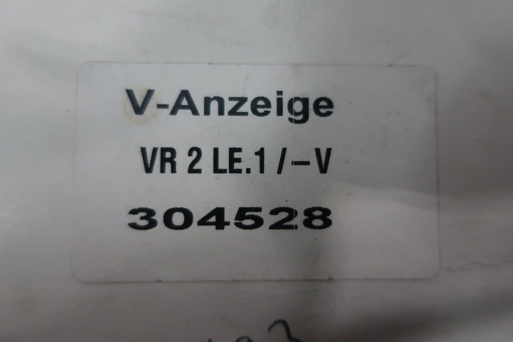 Hydac VR2LE.1/-V Clogging Filter Indicator