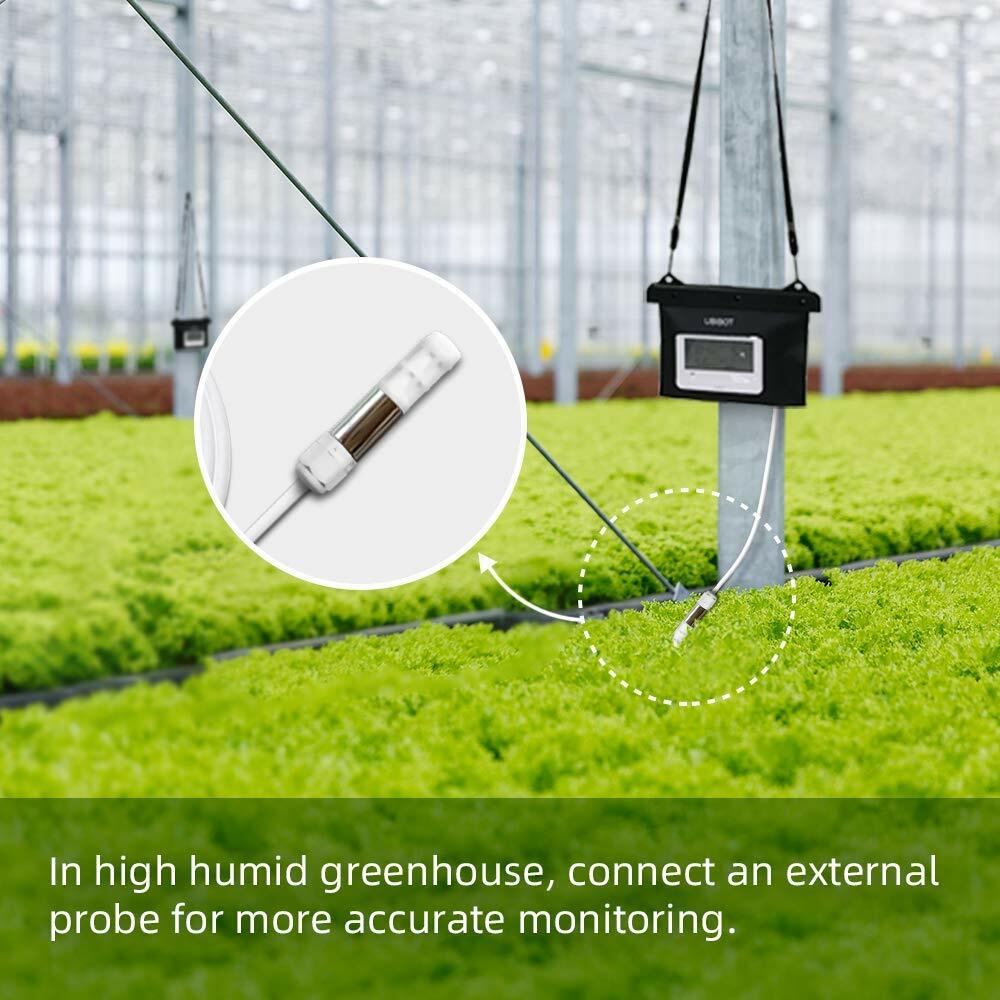 UbiBot TH30SB External Temperature & Humidity Sensor Probe Micro USB for WS1 Pro