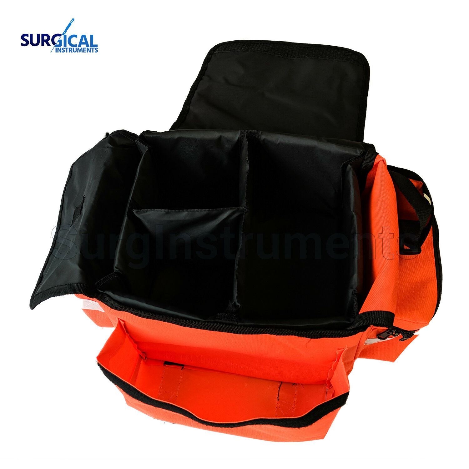 First Aid Responder EMS Emergency Medical Trauma Bag + Free EMT Shear Hi-Quality