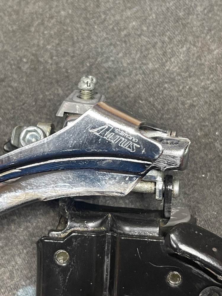 Shimano Altus E Type Fr Derailleur Bottom Bracket Mount 3x8 Triple Bottom Pull