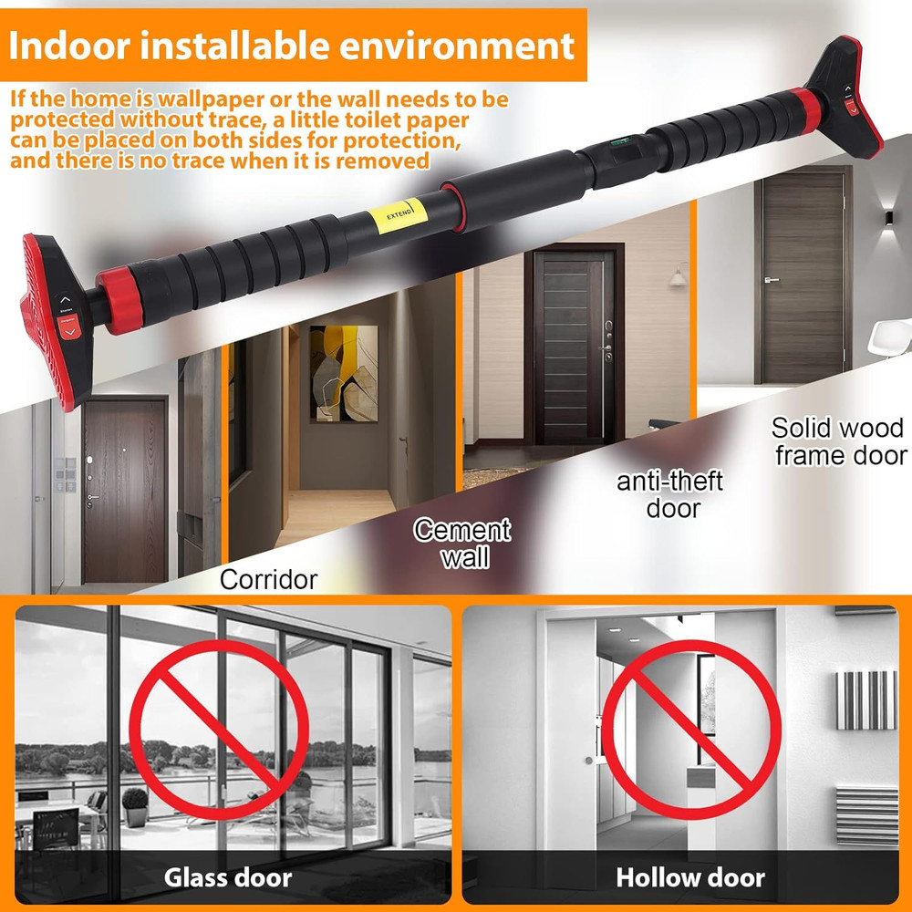 Pull up Bar for Doorway, Strength Training Pull-Up Bars, No Screws, No Installat
