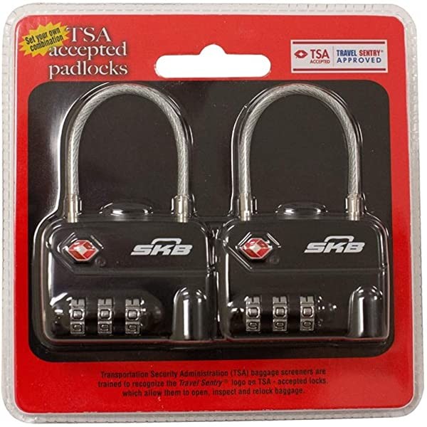 TSA Cable Combination Padlock