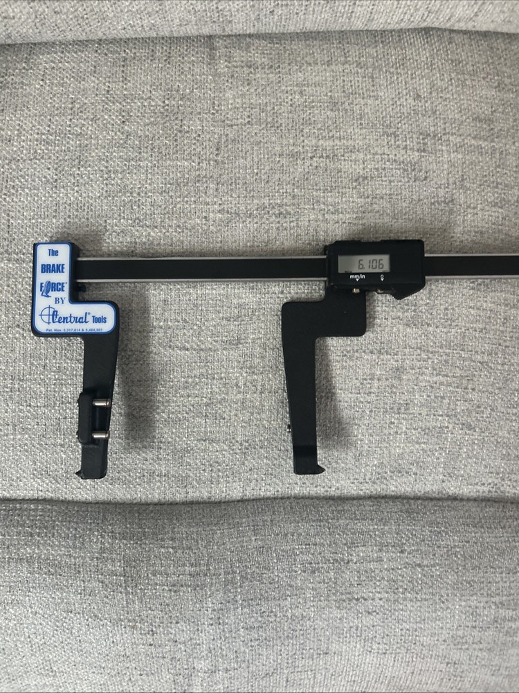 Central Tools Model 6469 Digital Brake Drum Gauge with Case