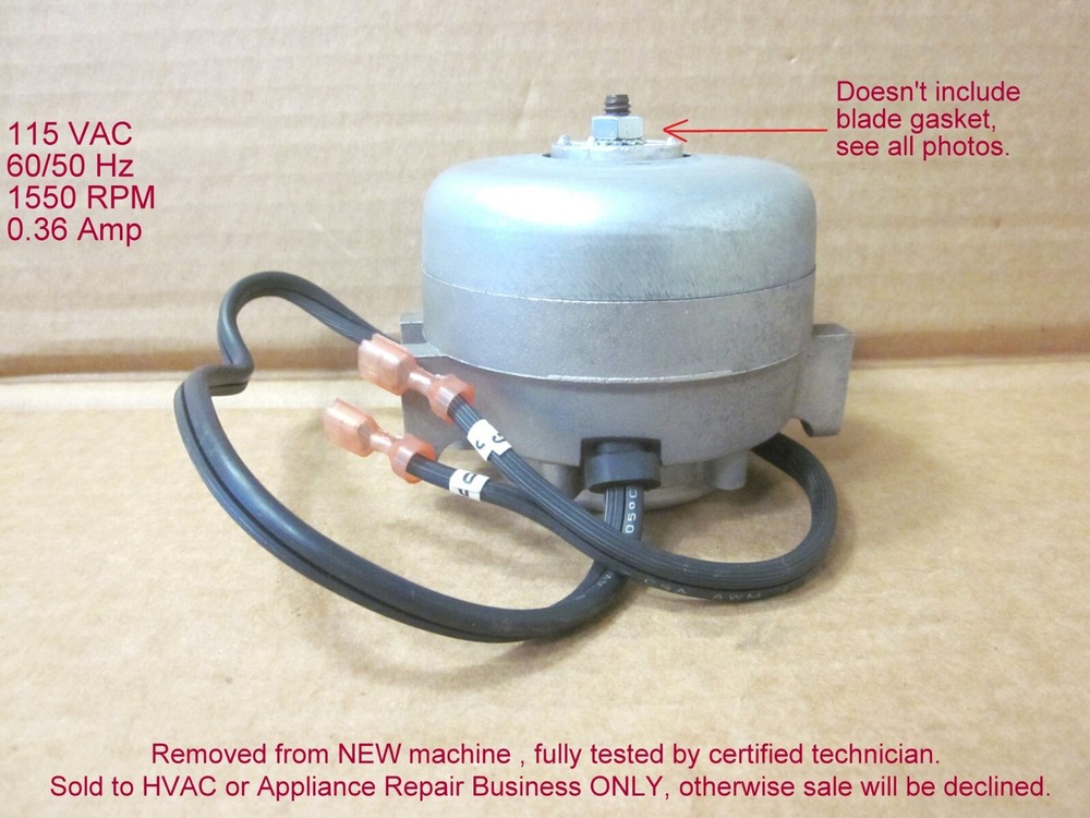 Cornelius S1630 Motor 115V