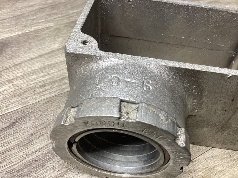 KONDU LD-6 RIGHT ANGLE OUTLET BOXES #117G148PR7