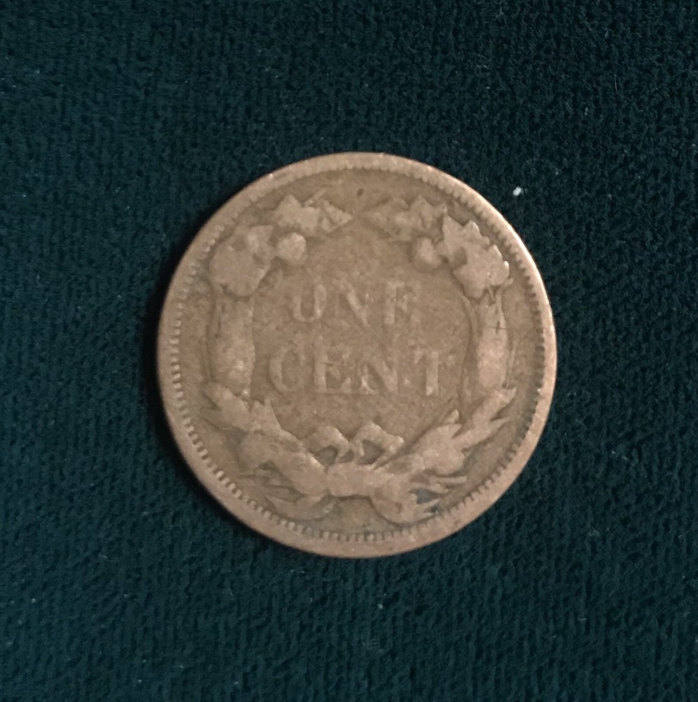 1858 flying eagle cent small letters