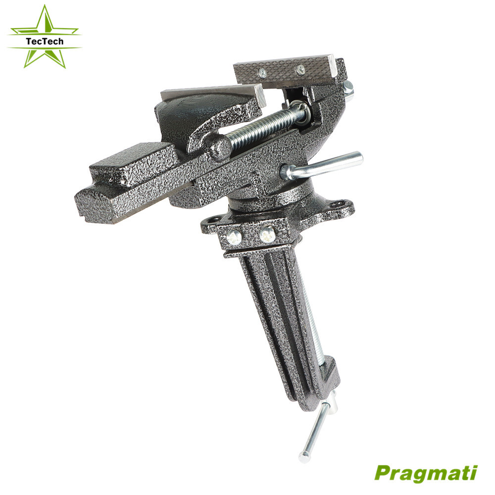 3.3" Quick Adjustment Home Universal Bench Vise with Swivel Base New