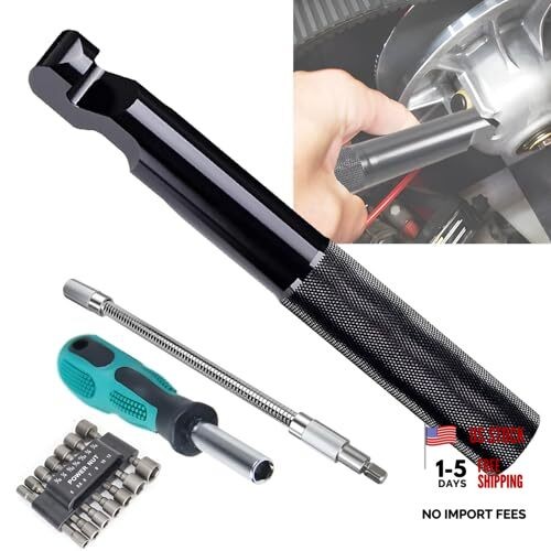 Belt Changing Tools Belt Replacement Tools Clutch Removal Wrench Tool Kit