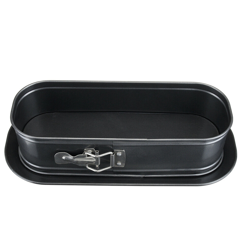 12'' Nonstick Loaf Pan Springform Pan Bread Cake Mold Baking Pan Oval Bakeware