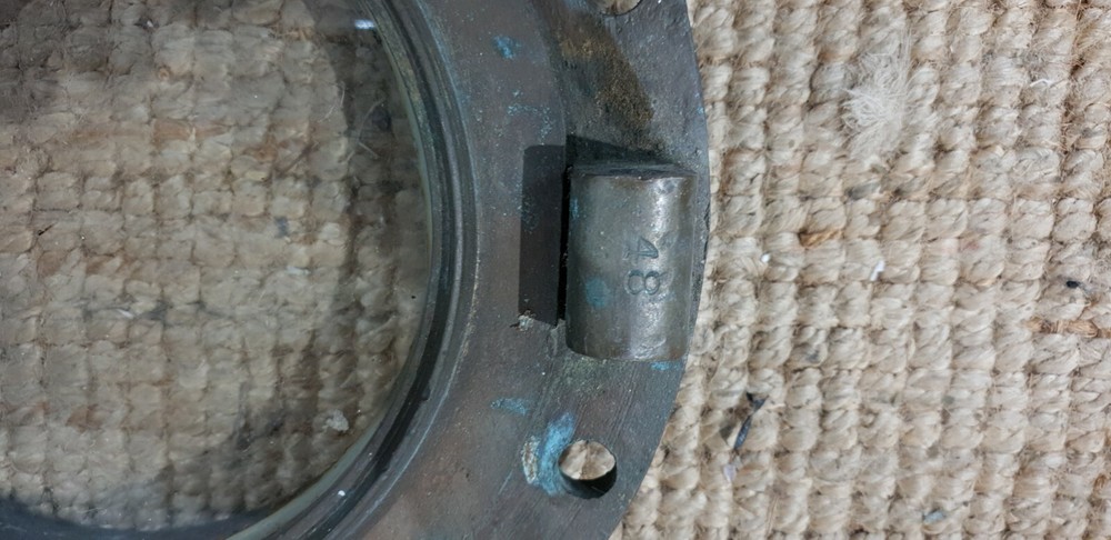 Genuine Vintage Marine Solid Brass Porthole