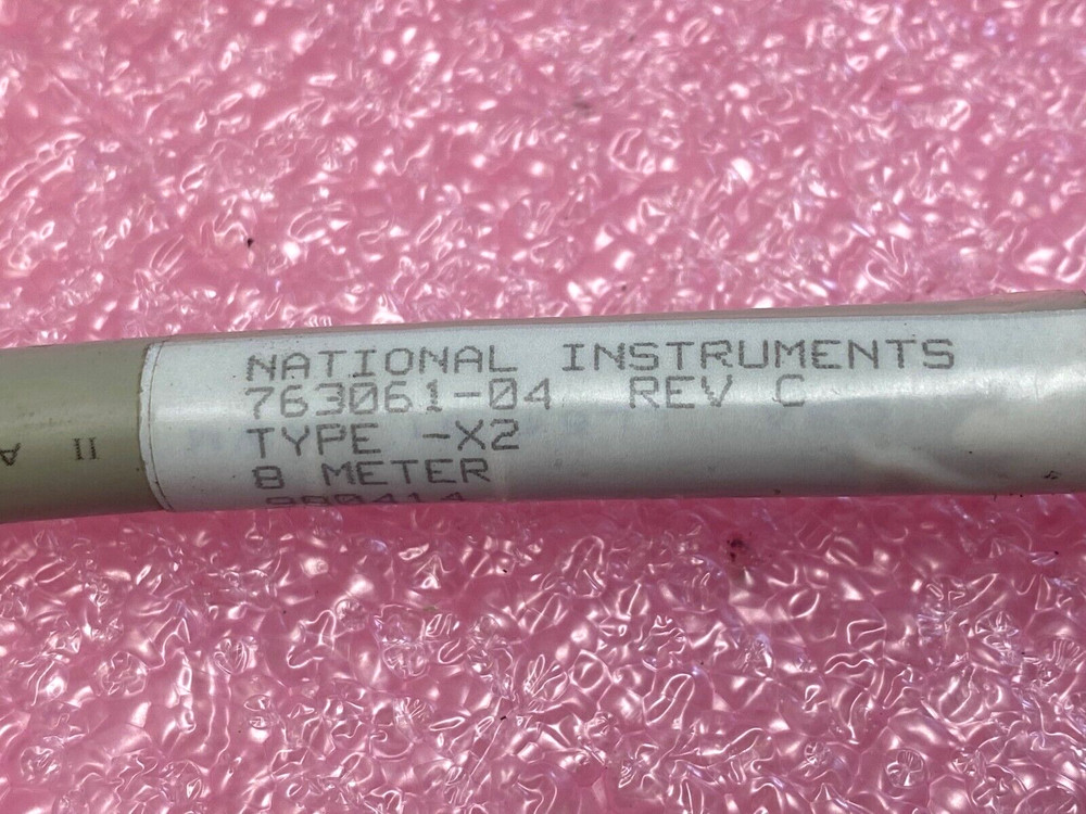 NATIONAL INSTRUMENTS 763061-04 REV-C TYPE-X2 8METERS