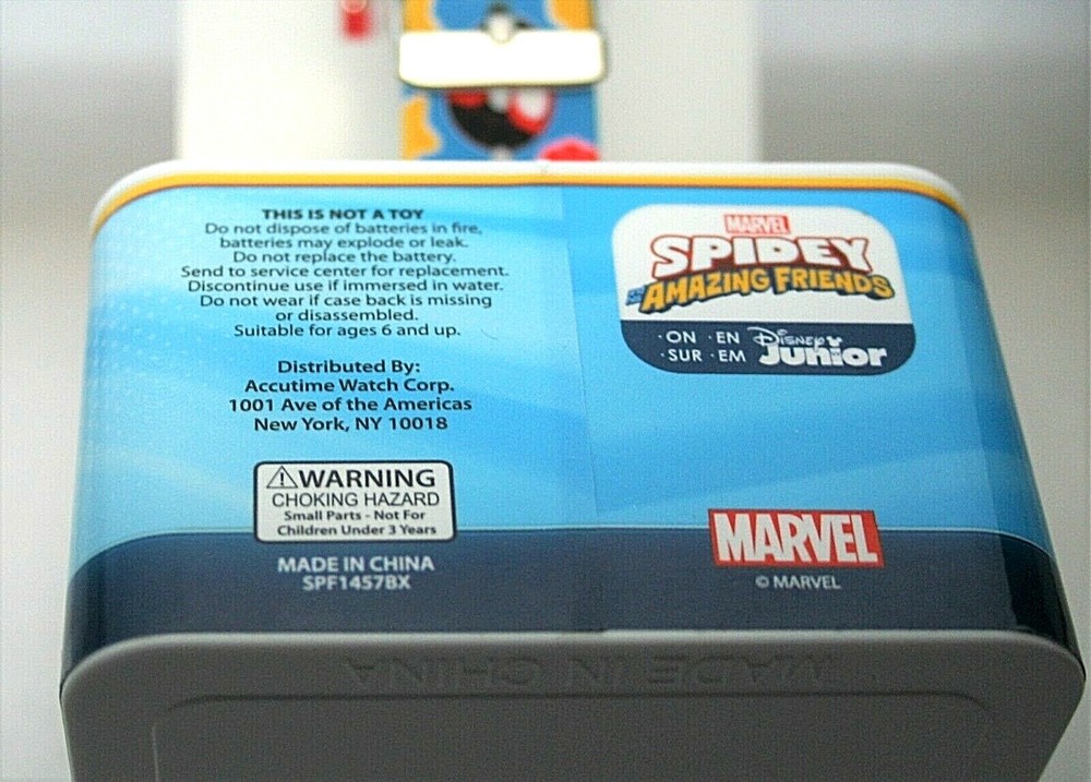 Marvel Comics Spider-Man Spidey Video Interactive Digital Camera Watch USB New