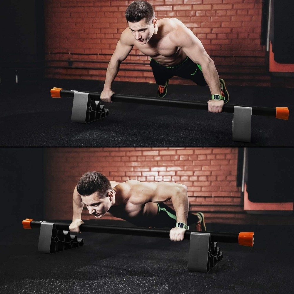 Versatile Resistance Bar Racks for Strength Training - Stylish & Functional