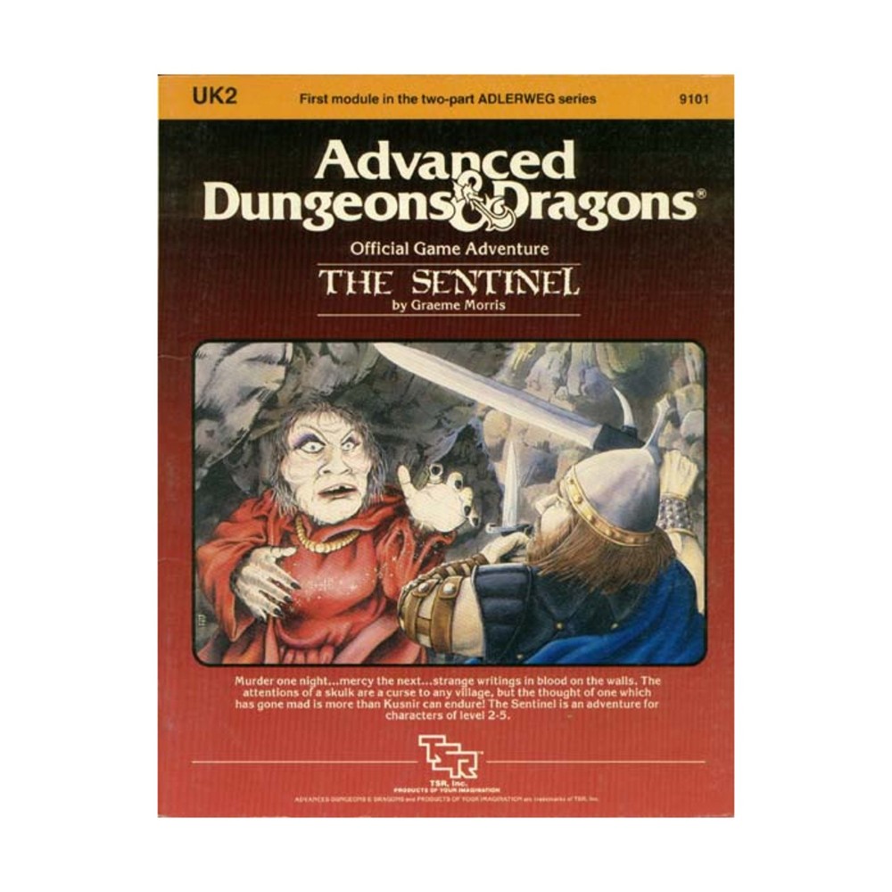 TSR AD&D 1st Edition Sentinel Fair+