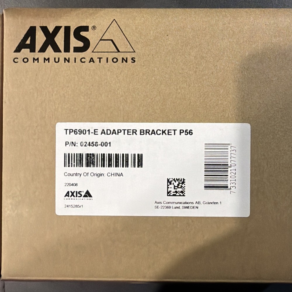 AXIS TP6901-E ADAPTER BRACKET P56 P/N 02458-001