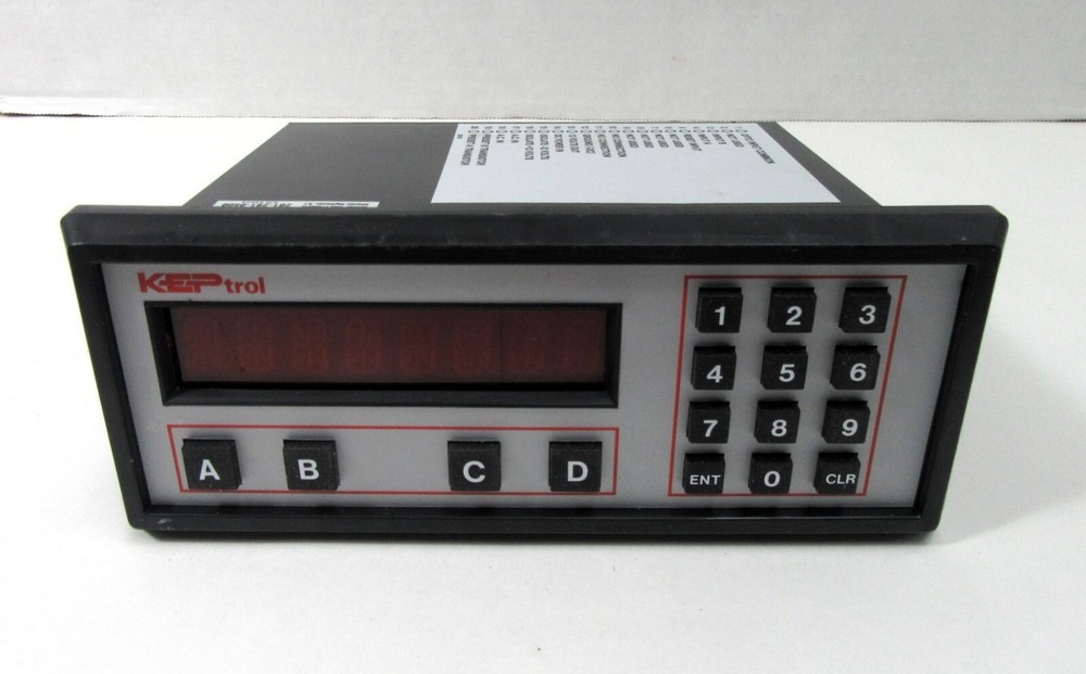 NEW KEPTROL KEP ELECTRONIC COUNTER PROGRAMMABLE RATEMETER MODEL KP8A9A1F