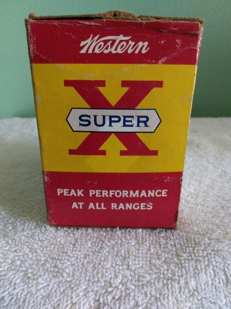 Western Super X Mark 5 Shotgun Shells Box Only