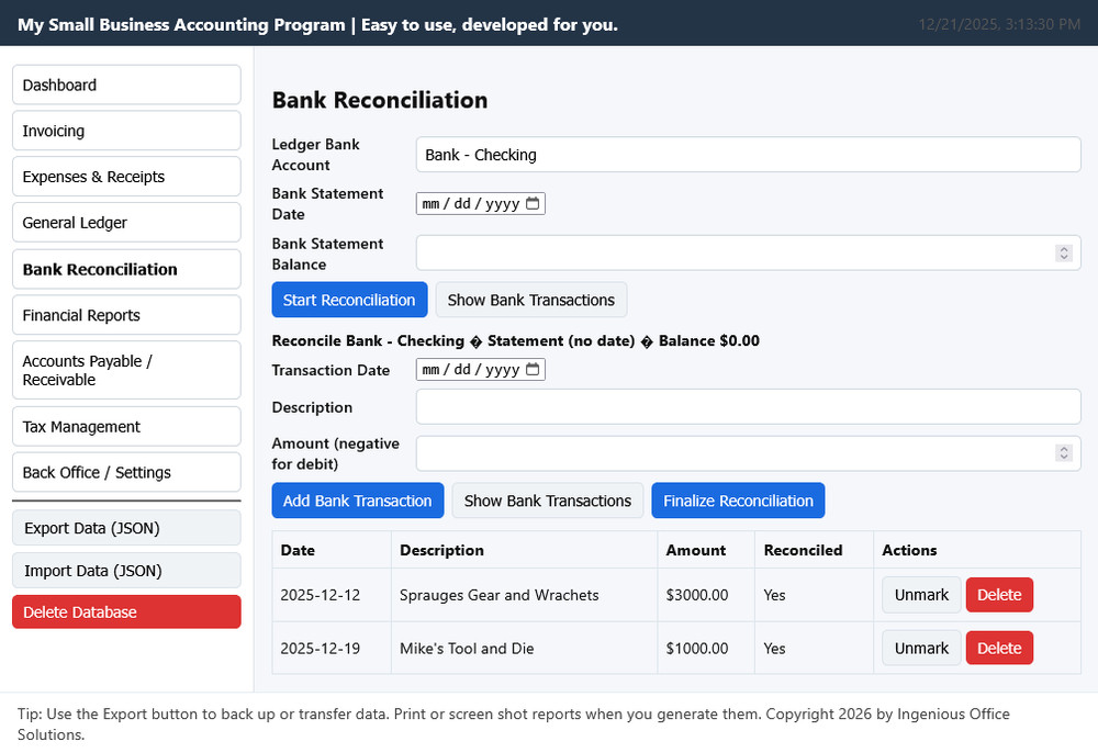 My Small Business Accounting Program Any PC, UNIVERSAL OS, FULL VERSION, CD-r
