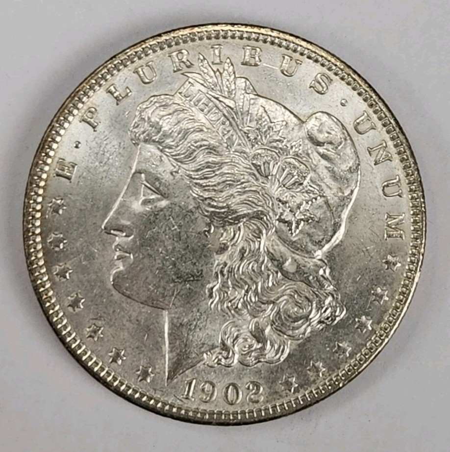 1902 Morgan Silver Dollar  90% SILVER  $1 Coin New Orleans