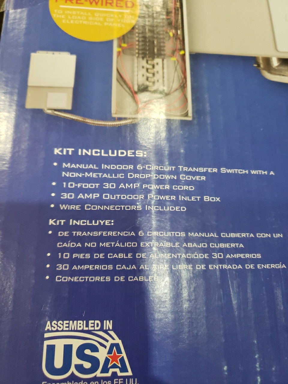 Reliance 31406CRK 6-Circuit Transfer Switch Kit