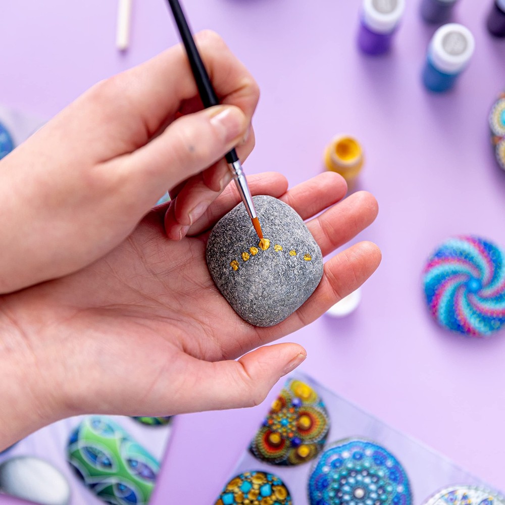 (3pack) Mindful Metallic Rocks