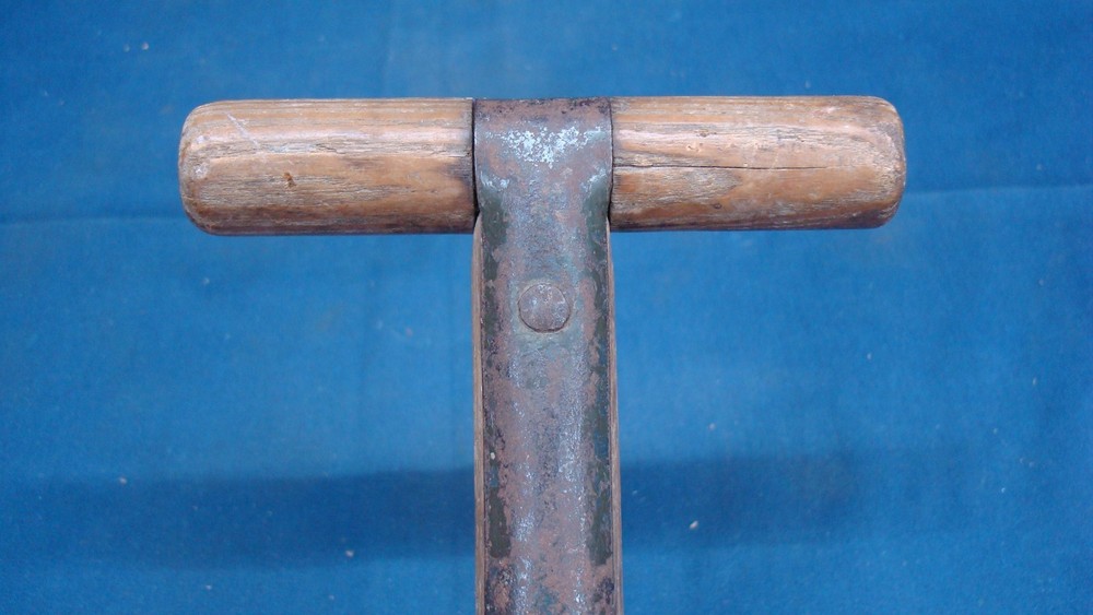 Original WWI WWII US Army M1910 T-Handle Field E-Tool Entrenching Shovel
