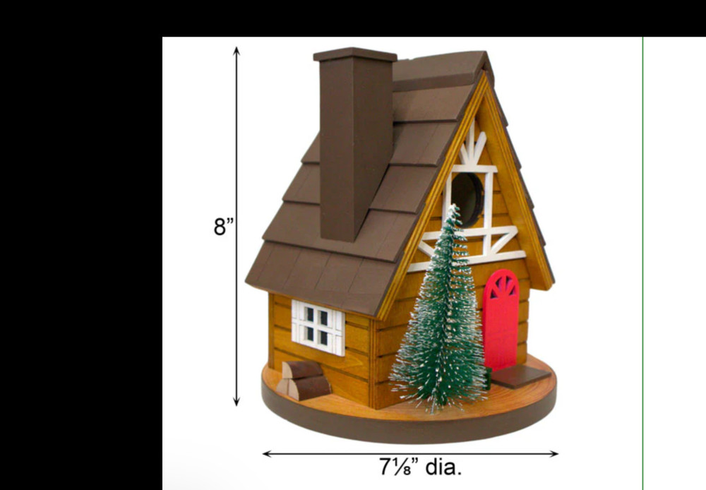 Home Bazaar Pine Crest Cabin Hang Or Mount