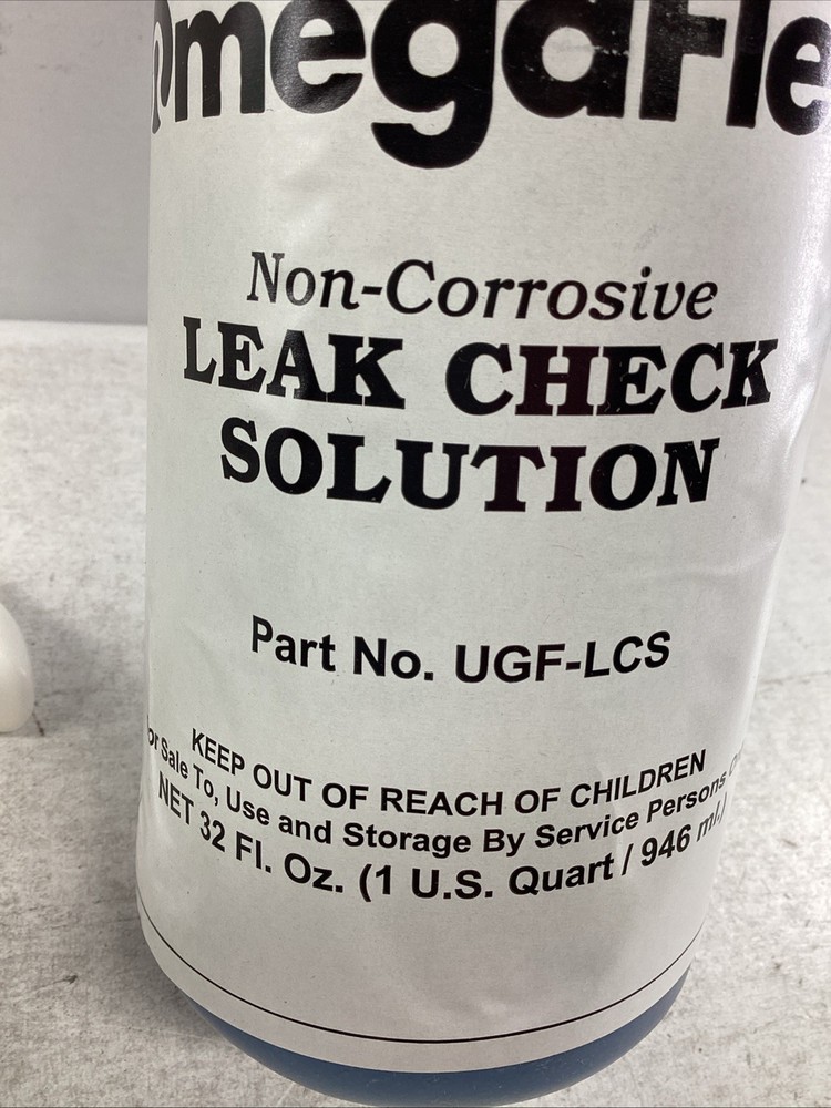 OmegaFlex UGF-LCS NonCorrosive Leak Check Solution 32floz