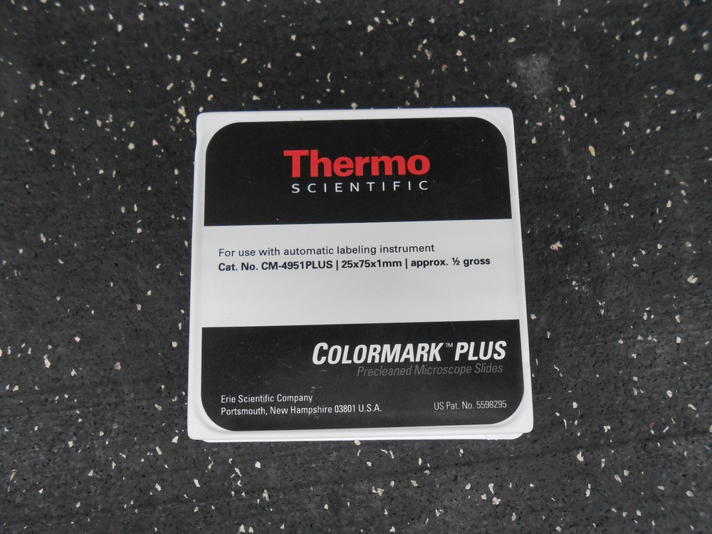 THERMO SCIENTIFIC COLORMARK PLUS CM-4951PLUS PRECLEANED MICROSCOPIC SLIDES