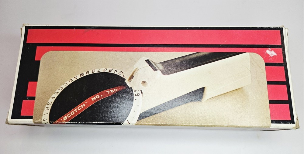 Scotch EA-350 Label Maker Large Dial Embosser Writer