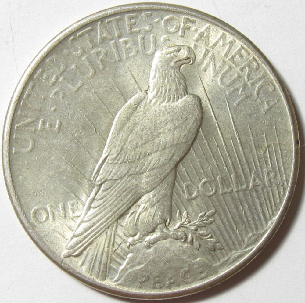 1925 Peace Silver Dollar - Uncirculated - #5716
