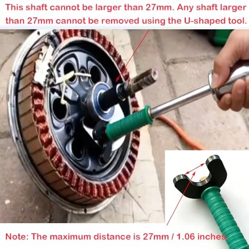 Internal Bearing Puller Tool Double Headed Slide Hammer Bearing Puller with U