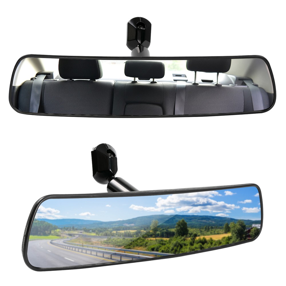 Rear View Mirror Universal Interior Replacement Driving Instructor Wide Safety