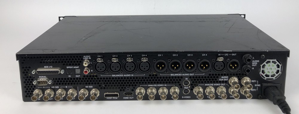 Rackmount Avid Nitris DX DNxHD External Hardware Accelerator & Input/Output Unit