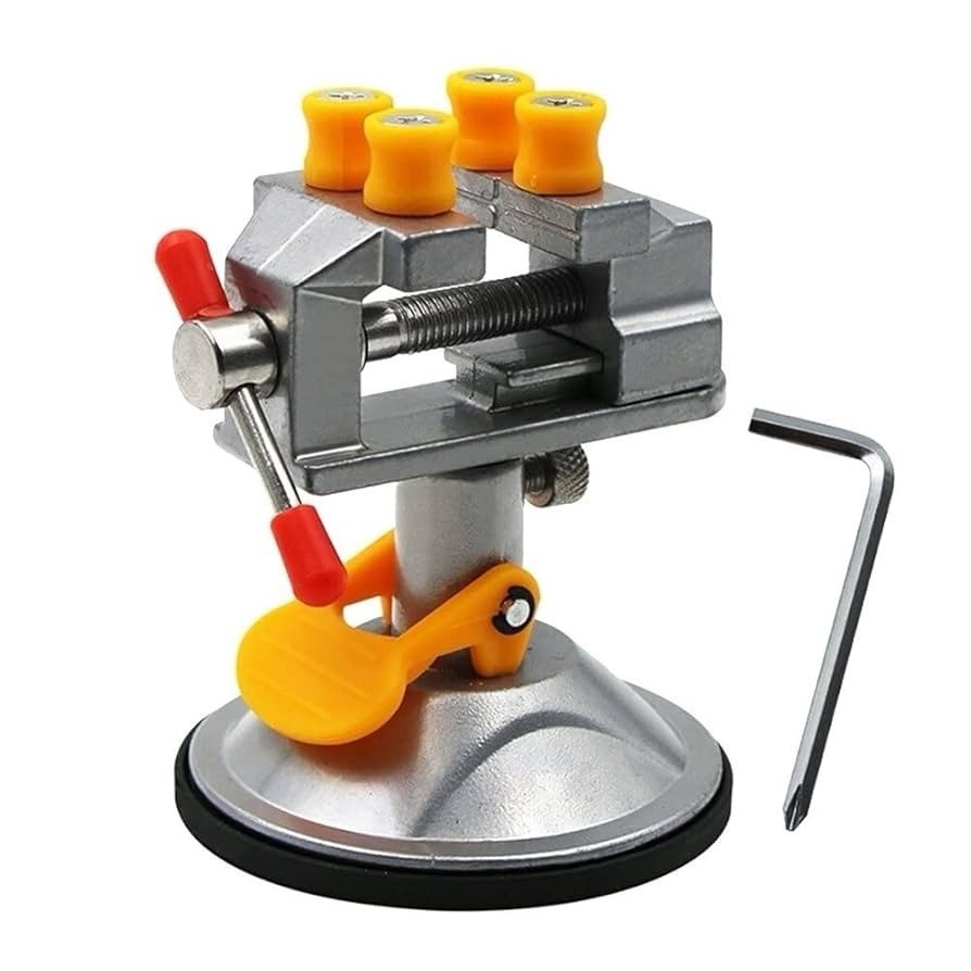 Electronics Model Jewelry Watch Tool Miniature Bench Table Vise Suction Vice