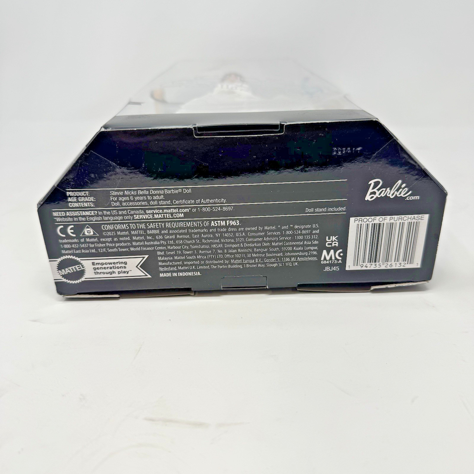 Barbie Signature Music Series Stevie Nicks Bella Donna Collector Doll - New