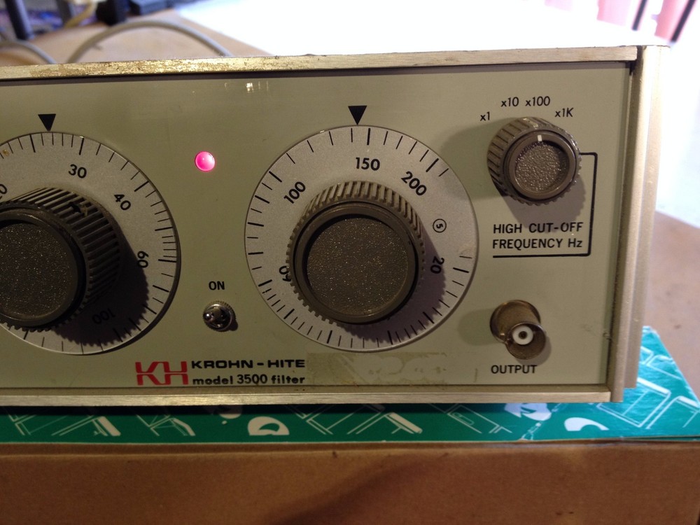 Krohn-Hite Model 3500 Filter