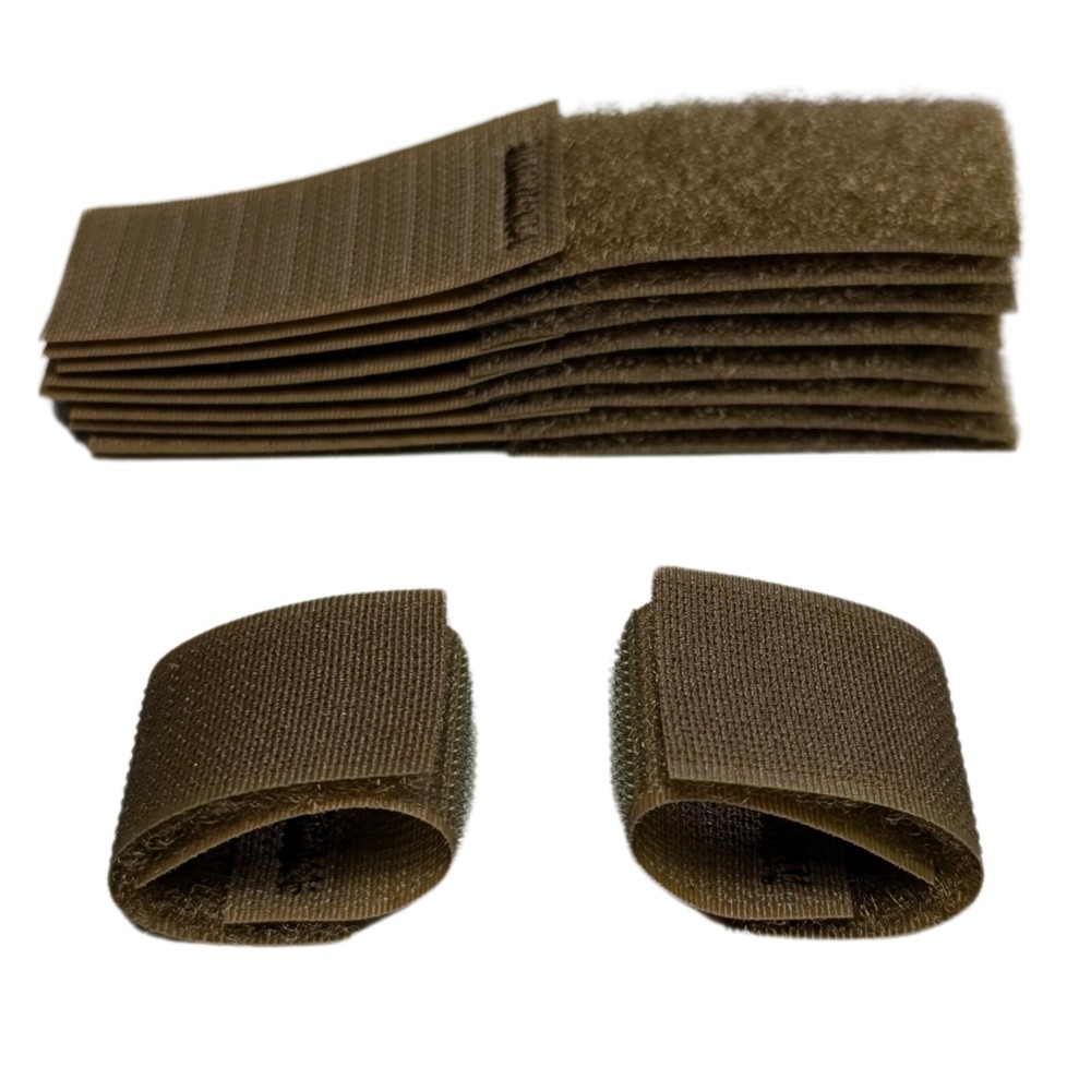 10 Military 1" MOLLE Official VELCRO® Assault Backpack Pack Webbing Strap Keeper