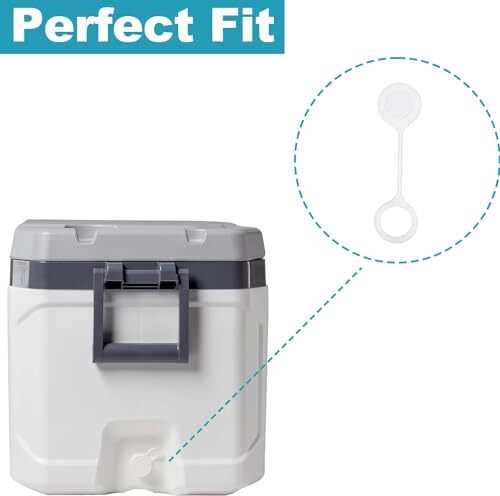 Cooler Drain Plug Caps for Igloo Ice Cube Cooler Igloo Cooler Triple-Snap