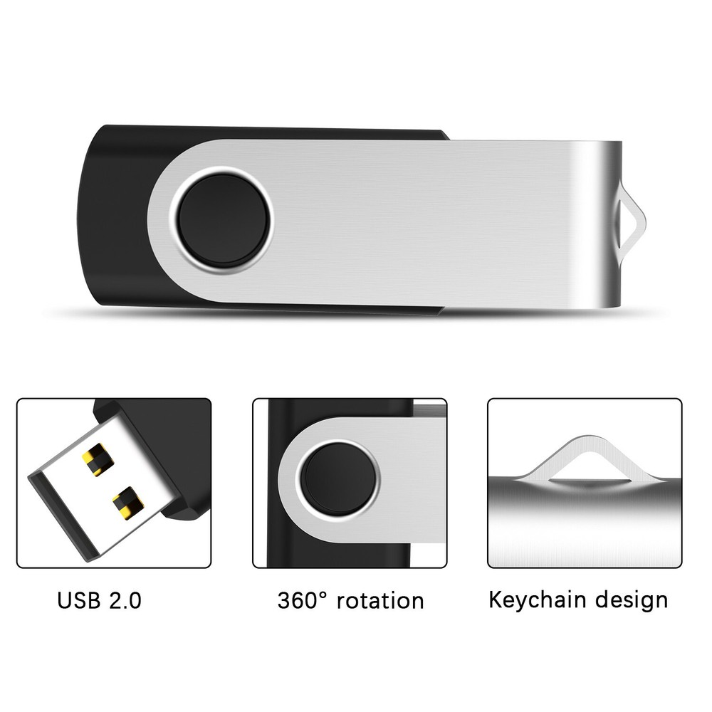 5 Pack USB Flash Drive USB 2.0 Memory Sticks Pendrive Thumb Drive USB Drive LOT