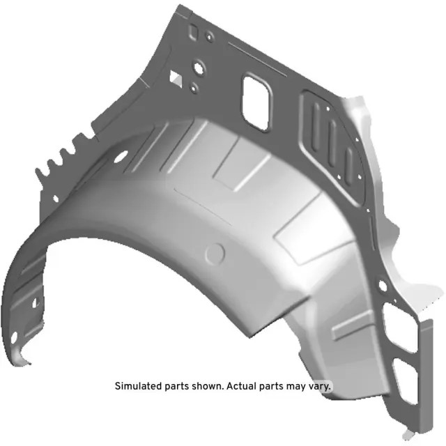 Genuine GM Rear Driver Side Wheelhouse Outer Panel 95486719