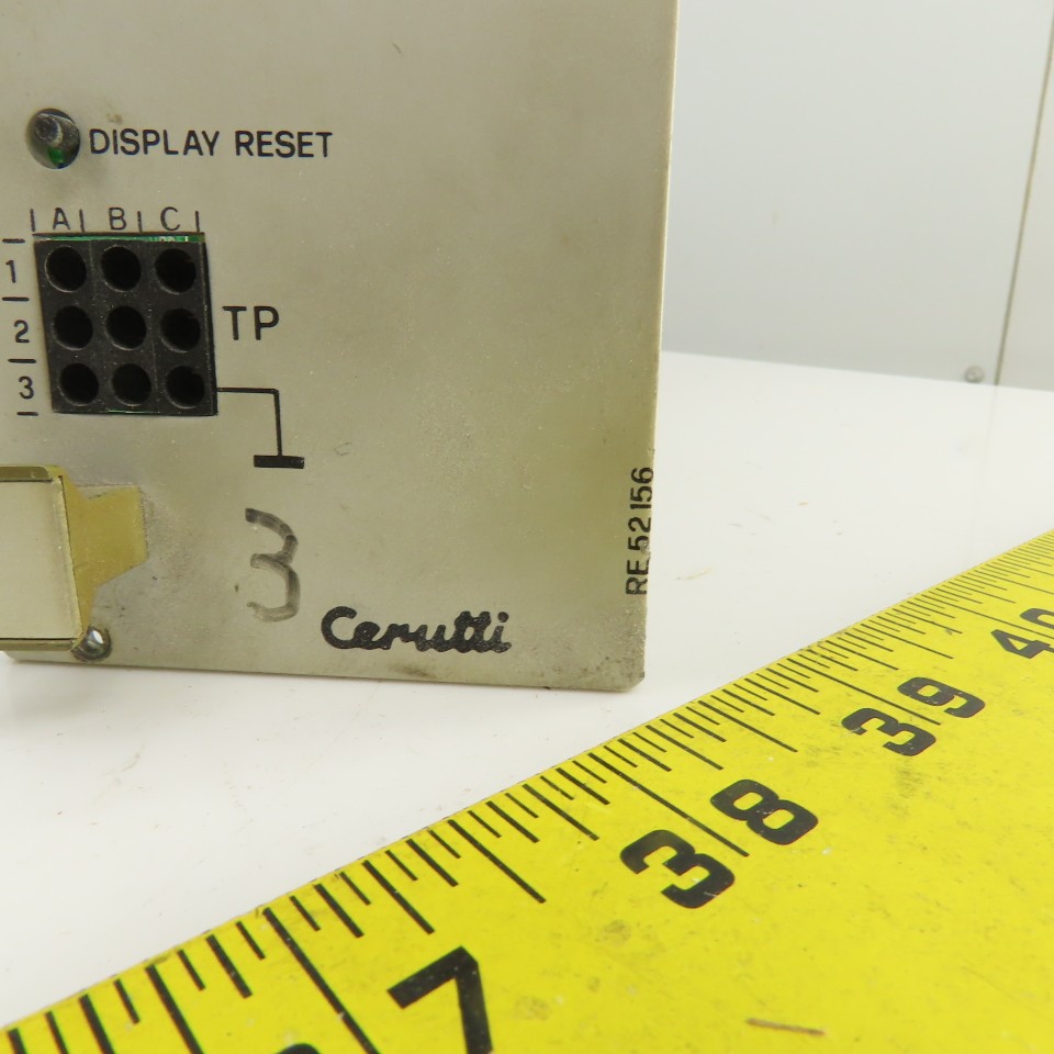 Cerutti RE 52156 Digital Tail Length Control