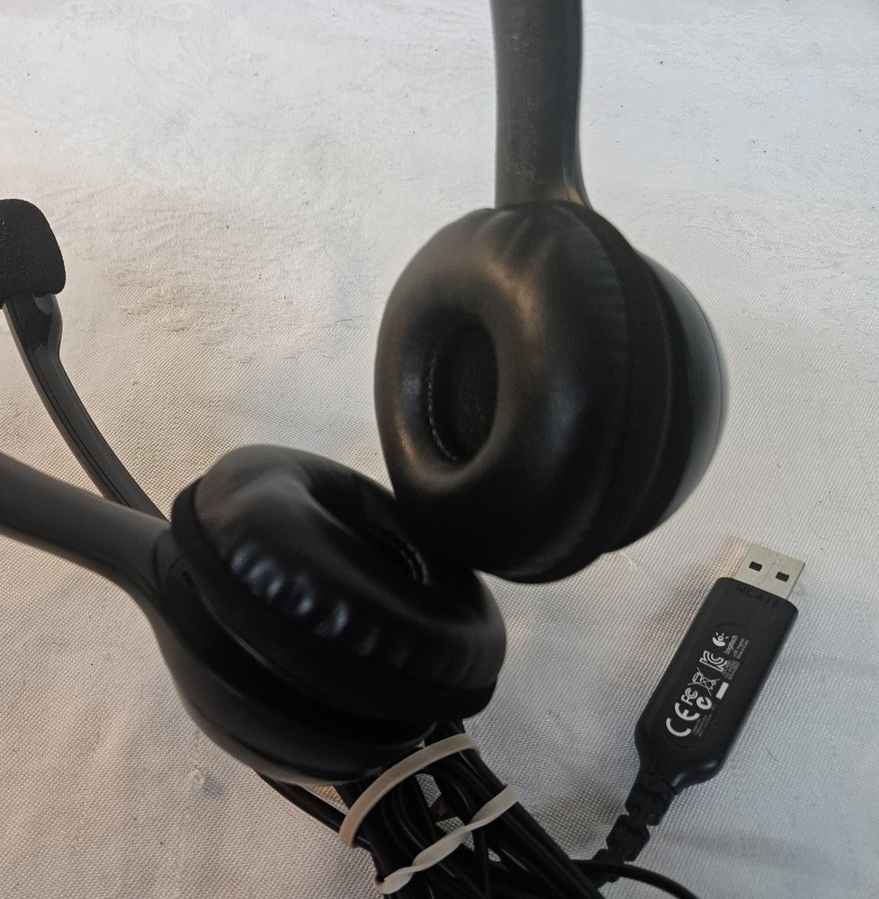 LOGITECH H390 USB Headset Working