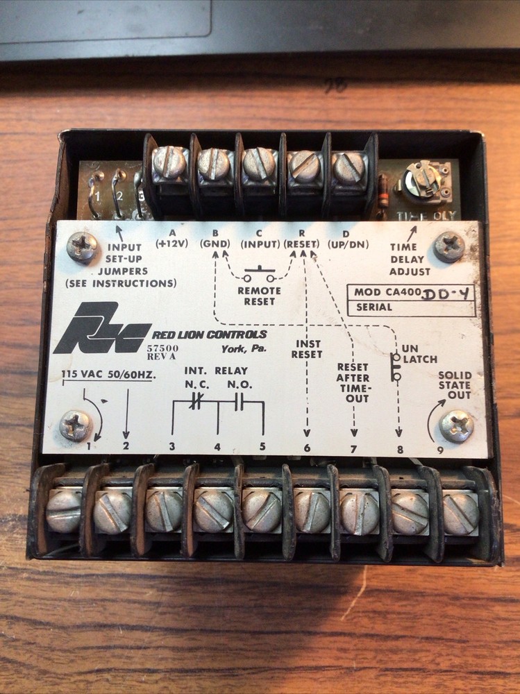 Red Lion Controls Model 500 Time Delay Counter (VR7)
