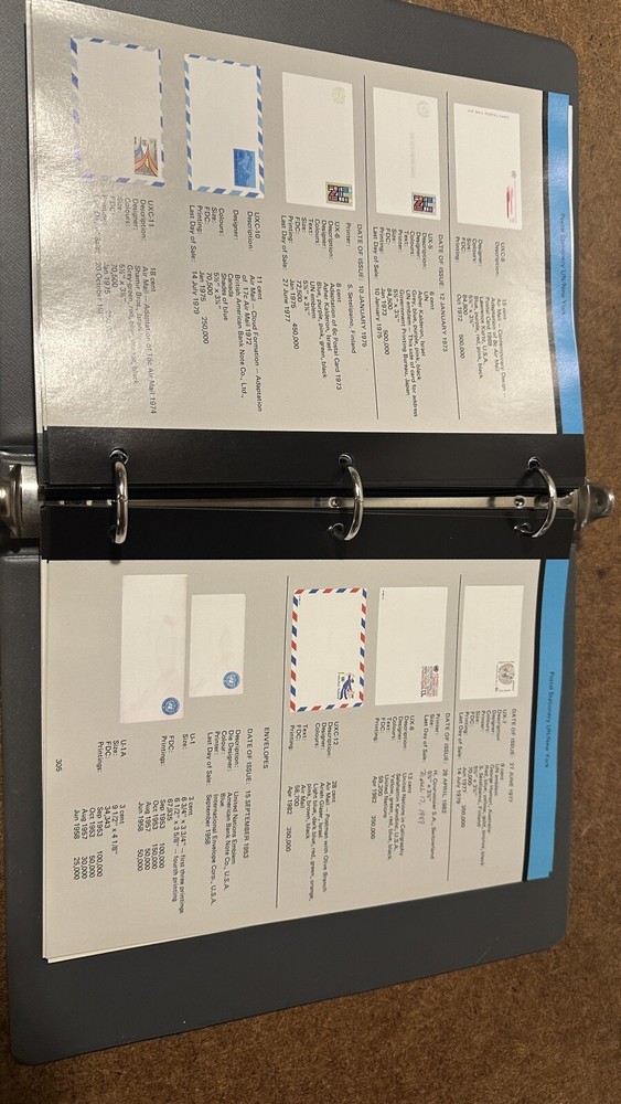 SCOTT UNITED NATIONS Postal Stamp Administration Album Catalog Book 1951-1994