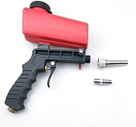 Versatile 1/4” Air Sandblaster - Effortlessly Remove Paint, Rust & Corrosion