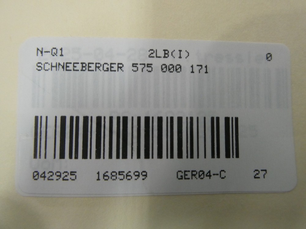 Schneeberger 575 000 171 Linear Guide